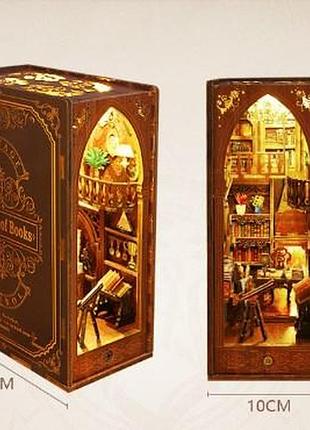 Бук нук book nooks 3д книга будинок бібліотека sl06 інтер'єрний конструктор