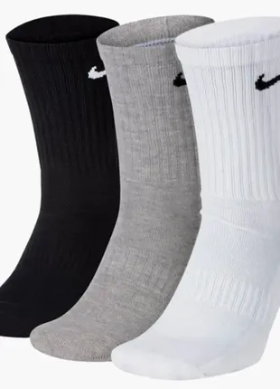 Носки nike original найк набор три пары оригинал оригинальные