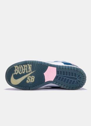 Новинка  кросовки стилини( наик)   nike  born x raised x nike sb dunk low  модни3 фото