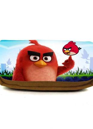 Шкільний пенал angry birds 0010 органайзер універсальний (ang-0010-orn) жовтогарячий