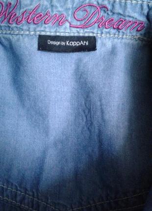 Легка джинсова сорочка плаття7 фото