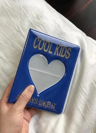 Биндер альбом для карточек ломо 64 окошка lomo фотокарточек k pop фото карты