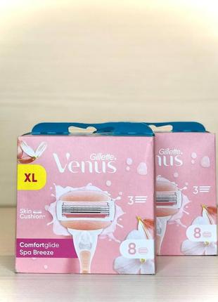 Картриджі для бритви | жіночі | gillette venus comfortglide spa breeze (8 шт)