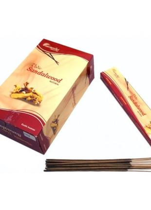 Aromatika vedic sandalwood 15 грам, ароматичні палички, натуральні палички, пахощі