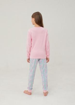 Детская пижама | 146, 152, 158, 164, 170 | очень приятная к телу для девочки smil 104688 розовый4 фото
