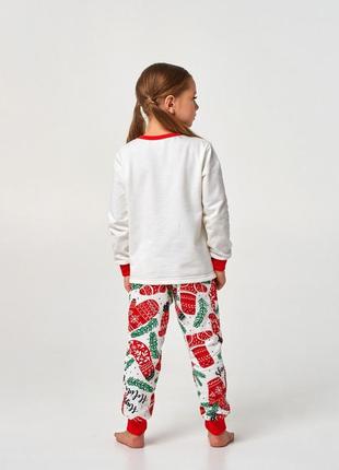Детская пижама | с начесом | 100% хлопок | 92, 98, 104, 110, 116, 112 | идеальный новогодний подарок	 для4 фото