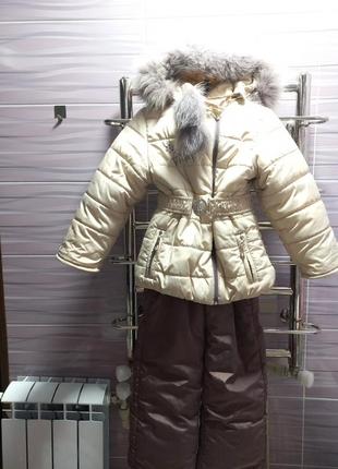 Зимняя куртка для девочки5 фото