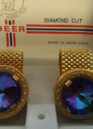 Запонки finest quality в рідній коробочці.