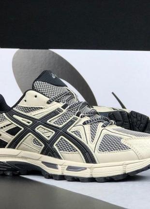Р.41-46 кросівки asics gel kahana 8 бежево/чорні