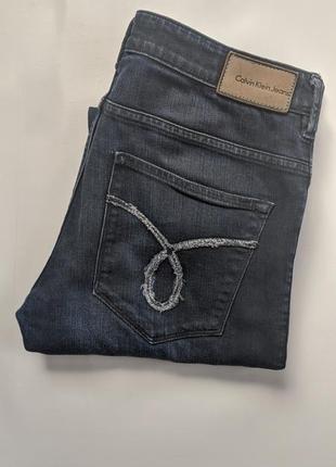 Чоловічі звужені джинси чоловічі завужені джинси calvin klein super skinny jeans оригінал4 фото