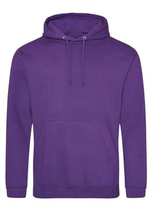 Худи. кенгурушка just hoods фиолетовая.4 фото