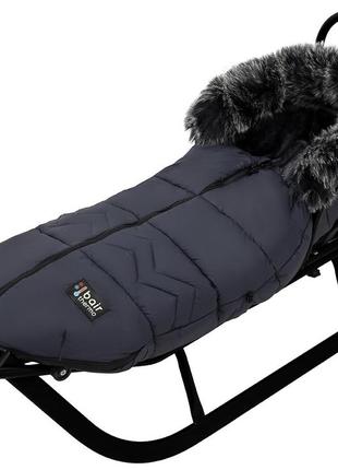 Зимовий конверт bair alaska thermo nr-2 indigo blue темно-синій10 фото