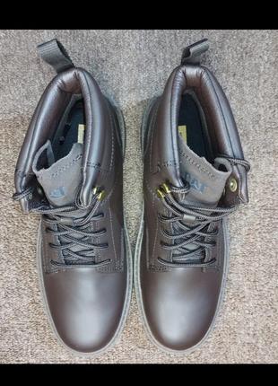 Черевички шкіряні caterpillar practitioner mid boots 6