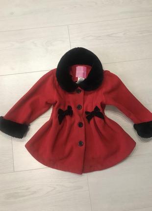 Детское пальто, пальто для девочки 2 года