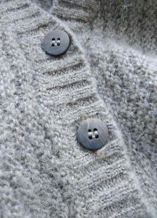 Теплое уютное пончо/свитер oversize m-l-xl zara6 фото