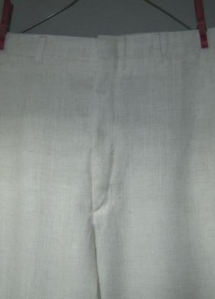 Reedst james п-во мексика штаны фирменные летние мужские брюки вискоза/лен/полиэстер4 фото