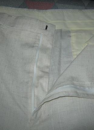 Reedst james п-во мексика штаны фирменные летние мужские брюки вискоза/лен/полиэстер6 фото