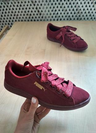 Кеды puma puma vikky ribbon dots оригинал