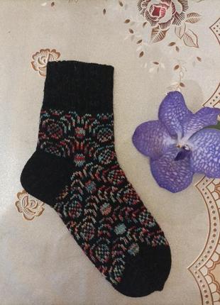 Жіночі вовняні шкарпетки із натуральної сировини власного виробництва1 фото
