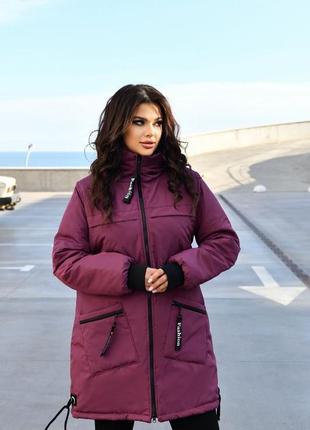 Жіноче зимове тепле пальто,женское зимнее тёплое пальто,зимова куртка,парка,зимняя куртка4 фото