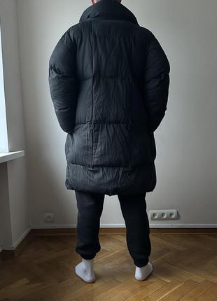 Пуховик чоловічий чорний на холодну зиму2 фото