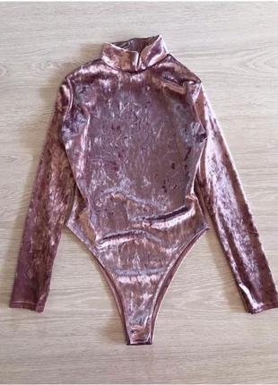 Kiss перламутрово-рожевий боді