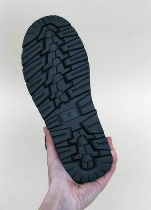 Ботинки женские зимние черные winter fashion black shoes9 фото