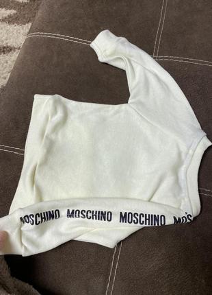 Кофта 0-3 мес moschino4 фото