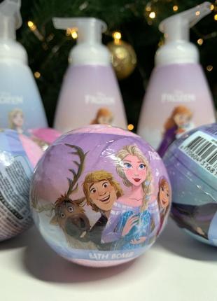 Пенка-мыло и бомбочка «крылое сердце»,эльза и анна☃️❄️🎄