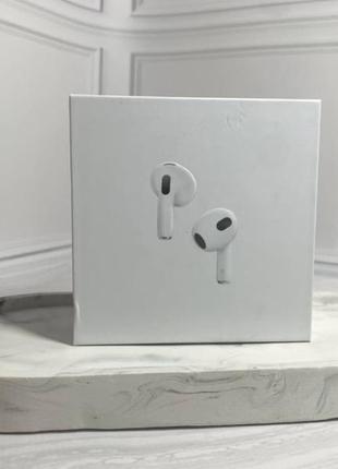 Airpods 3 (оригінальний мікрофон) з повною функціональністю на 2023 рік, білі