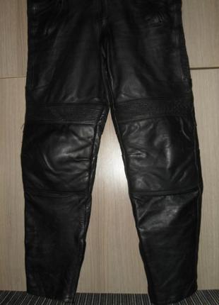 Мотоштаны полукомбинезон sportex salopettes кожаный размер xxl пояс 112-120 см4 фото