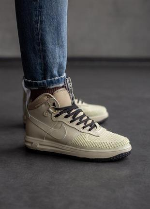 Кроссовки зимние термо nike lunar force 1 duckboot (термо)5 фото