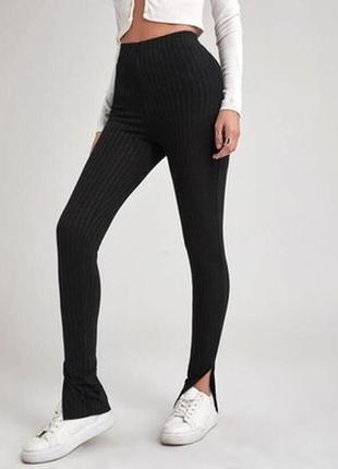 Лосини штани брюки кльош висока посадка