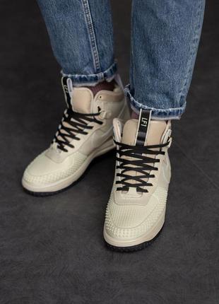 Кроссовки зимние термо nike lunar force 1 duckboot (термо)3 фото