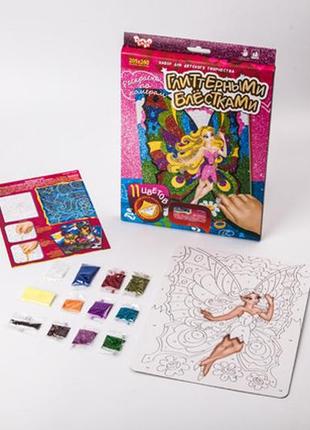 Раскраска детская глиттером danko toys мини, ргн-02-05