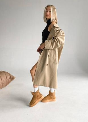 Угги угги угги угги ugg neumel chelsea коричневый2 фото