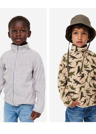Флисовая толстовка кофта h&m