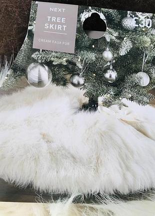 Next спідниця ялинки зі штучного хутра next