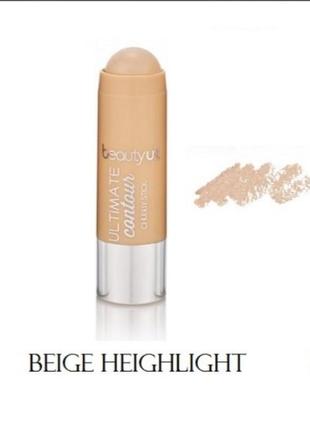 Beauty uk contour stick highlighter тестер хайлайтера1 фото