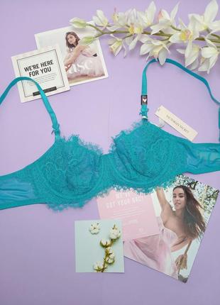 Ніжний звабливий балконет victoria's secret wicked unlined lace balconette bra7 фото