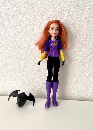 Кукла batgirl super hero girls барби mattel3 фото