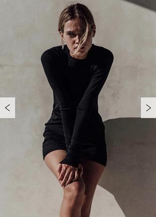 Черное бархатное платье new fashion велюровое бархатное не зара zara mango bunny boutique новогоднее оригинал