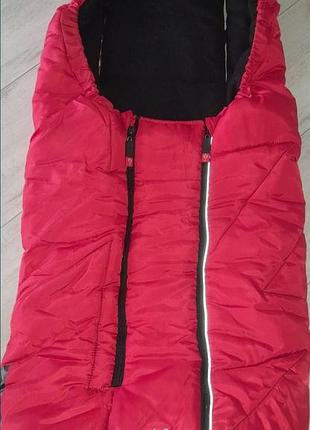 Конверт в санки спальний мішок спальный мешок конверт kaiser