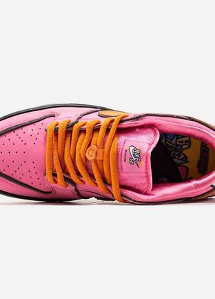 Nike sb dunk low x powerpuff girls6 фото