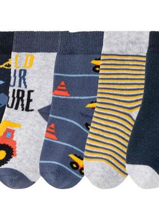 Термошкарпетки для хлопчика lupilu 363012 різнобарвний