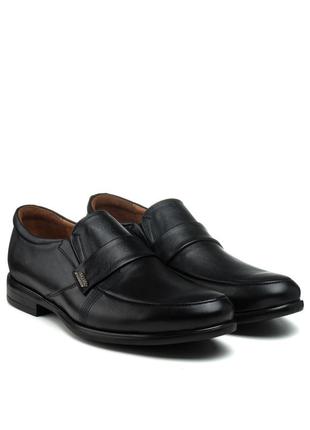 Туфли мужские кожаные черные 2640