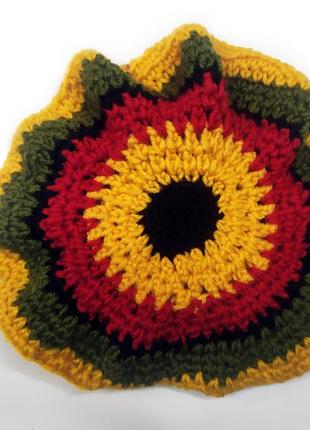 Растаманская шапка, шапка растамана, раста шляпы