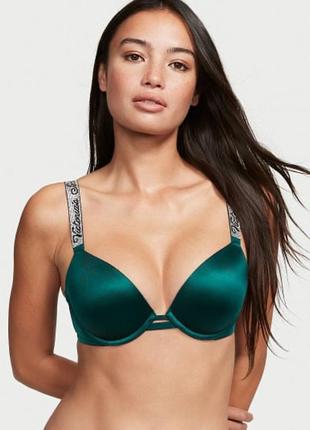 Бюстгальтер пуш ап с камушками victoria’s secret оригинал бюст victoria’s secret бра лифчик бюстгальтер белье виктория сикрет белье выктория сикрет