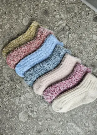 Термошкарпетки женские из шерсти норки 85%1 фото