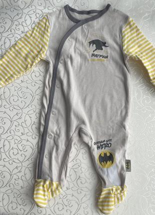 Человечек primark batman 0-3 мес 62